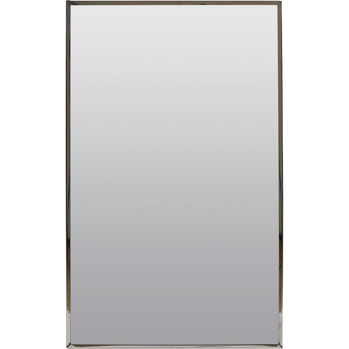 Zenith Stainless Steel 13.5 In. W x 23.5 In. H x 3.5 In. D Single Mirror Surface/Recess Mount Medicine Cabinet