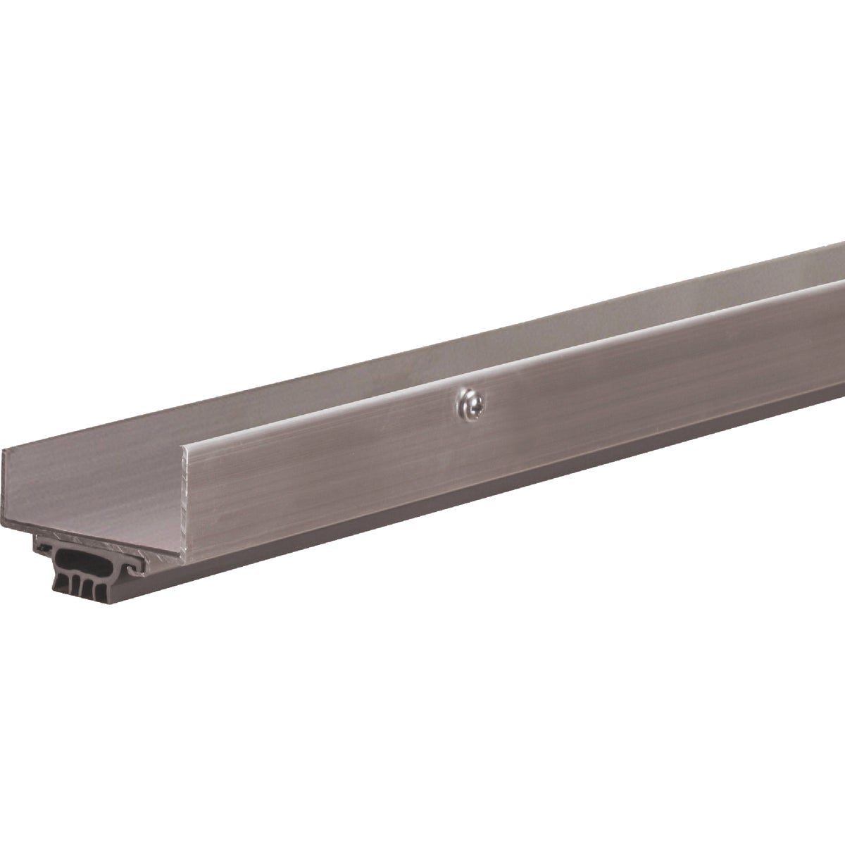 M-D 2 In. W. x 1.25 In. H. x 36 In. L. Mill Vinyl U-Shaped Door Bottom with Vinyl Seal for 1-3/4 In. Door