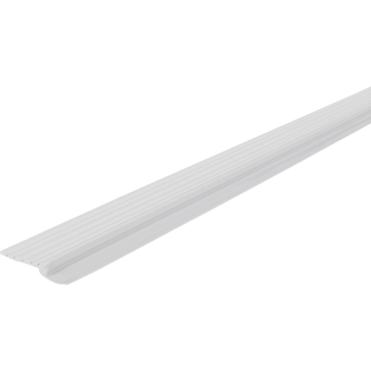 M-D 2 In. x 9 Ft. White Vinyl Top and Side Garage Door Stop