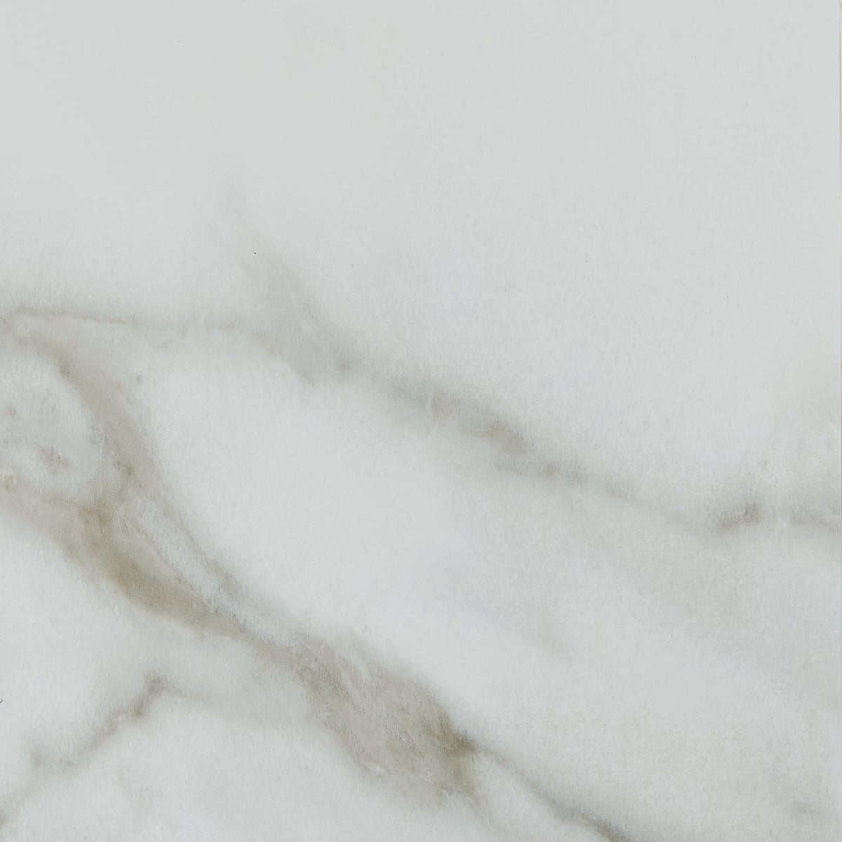 Home Impressions White Marble 12 In. x 12 In. Vinyl Floor Tile (45 Sq. Ft./Box)