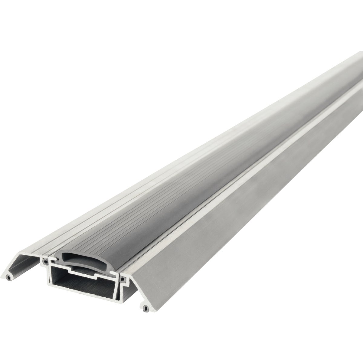 M-D Adjustable 36" L x 3-1/2" W x 1-5/16" H Aluminum Threshold