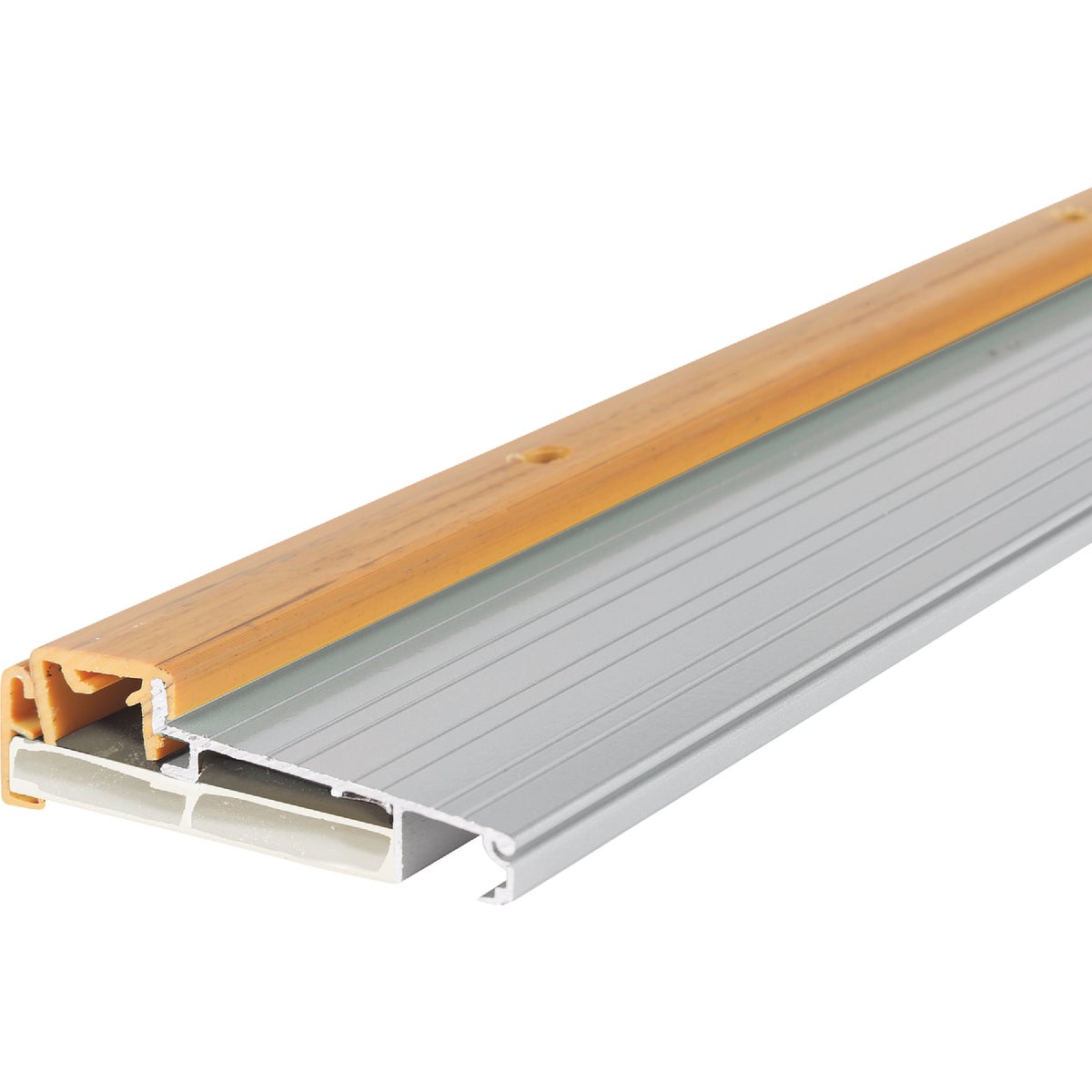 M-D Adjustable 36 In. L x 4-9/16 In. W x 1-5/8 In. H Standard Aluminum Threshold