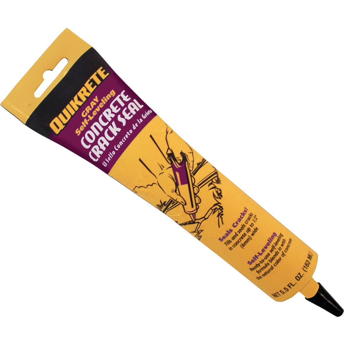 Quikrete Ready-To-Use 5.5 Oz Gray Concrete Sealant