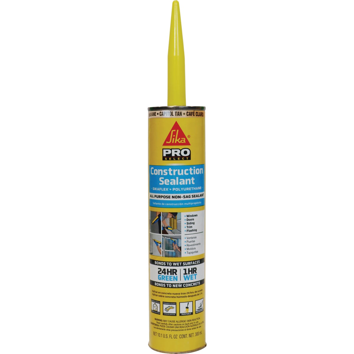 Sikaflex Sika 10.1 Oz. Pro Select Construction Polyurethane Sealant, Tan