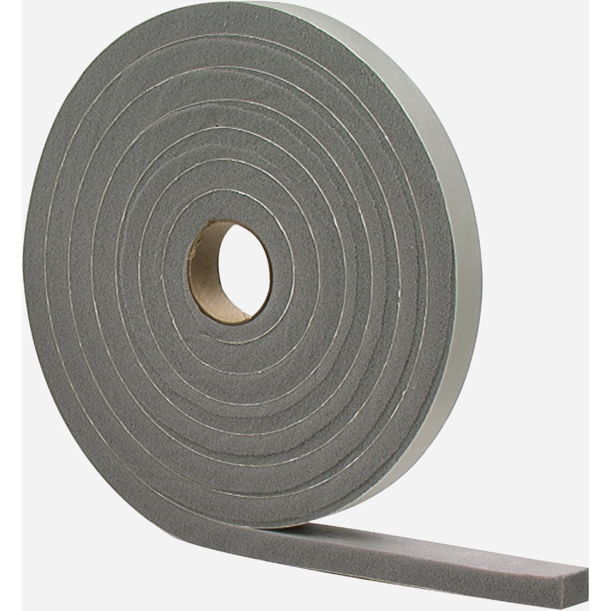 M-D 1/4" W x 1/8" T x 17' L Gray Foam Weatherstrip Tape