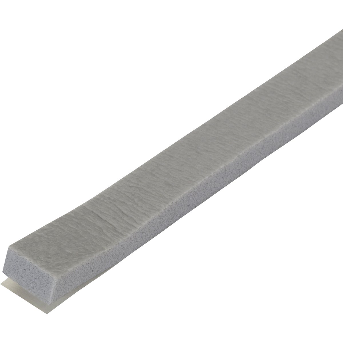 M-D 3/8" W x 3/16" T x 17' L Gray Foam Closed Cell Weatherstrip Tape