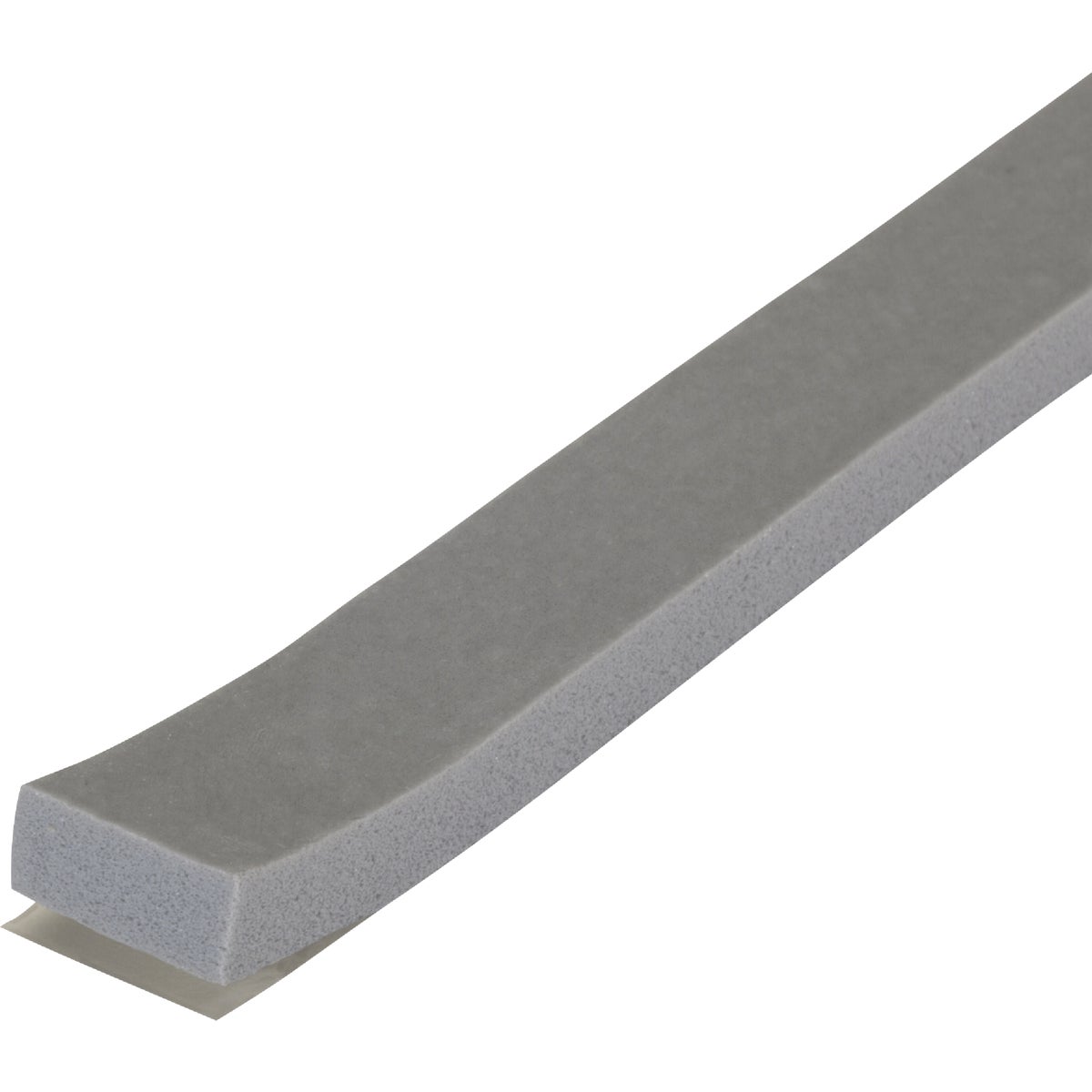 M-D 1/2" W x 1/4" T x 17' L Gray Foam Closed Cell Weatherstrip Tape