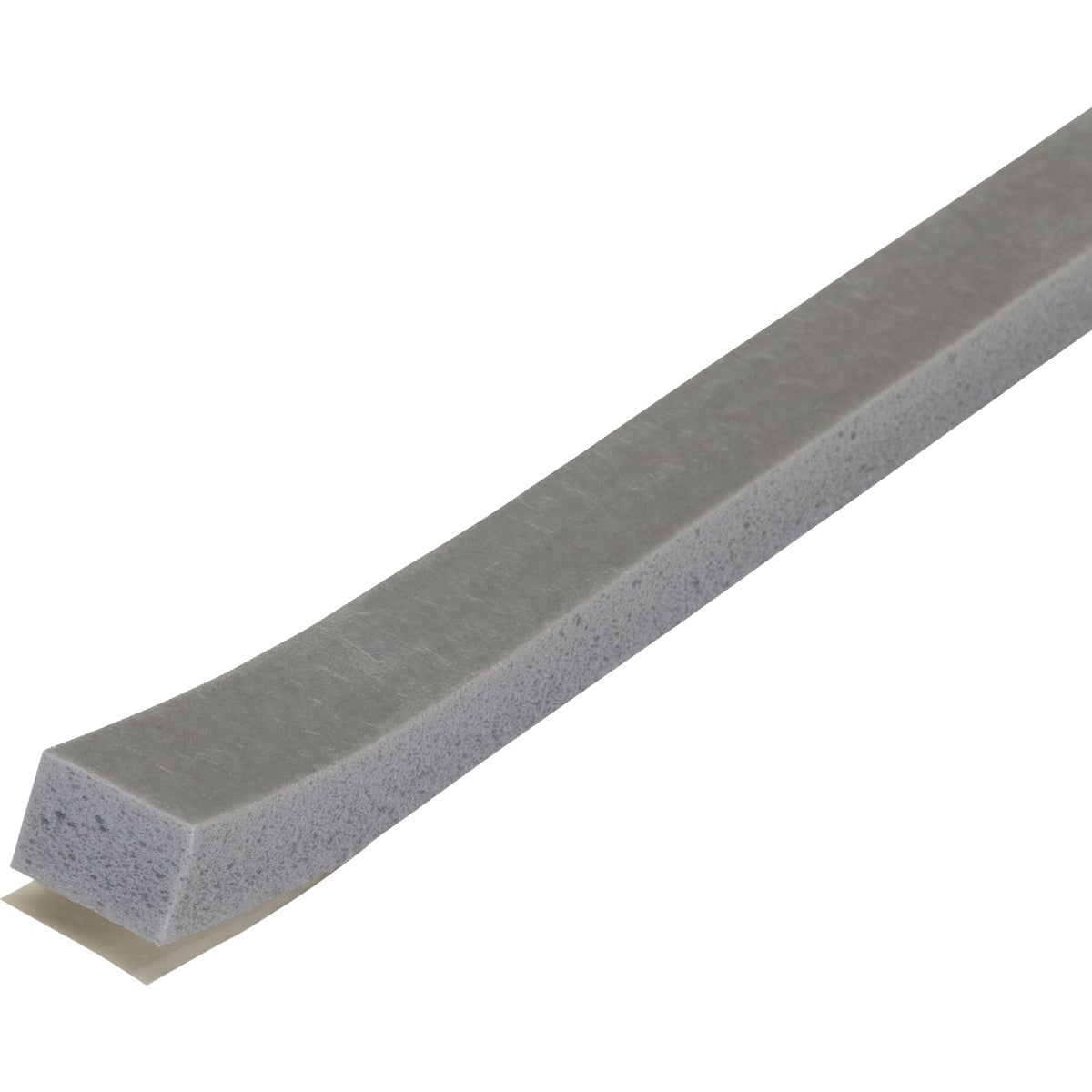 M-D 1/2" W x 3/8" T x 10' L Gray Foam Weatherstrip Tape