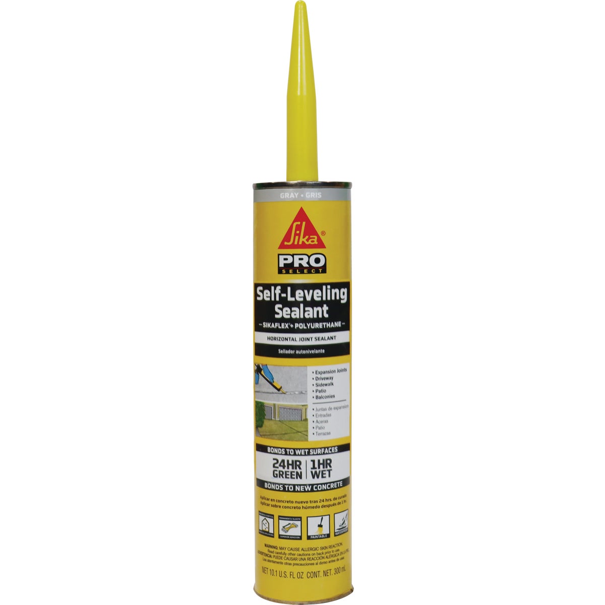 Sikaflex +  Self-Leveling Sealant 10.1 Oz. Gray Concrete Sealant