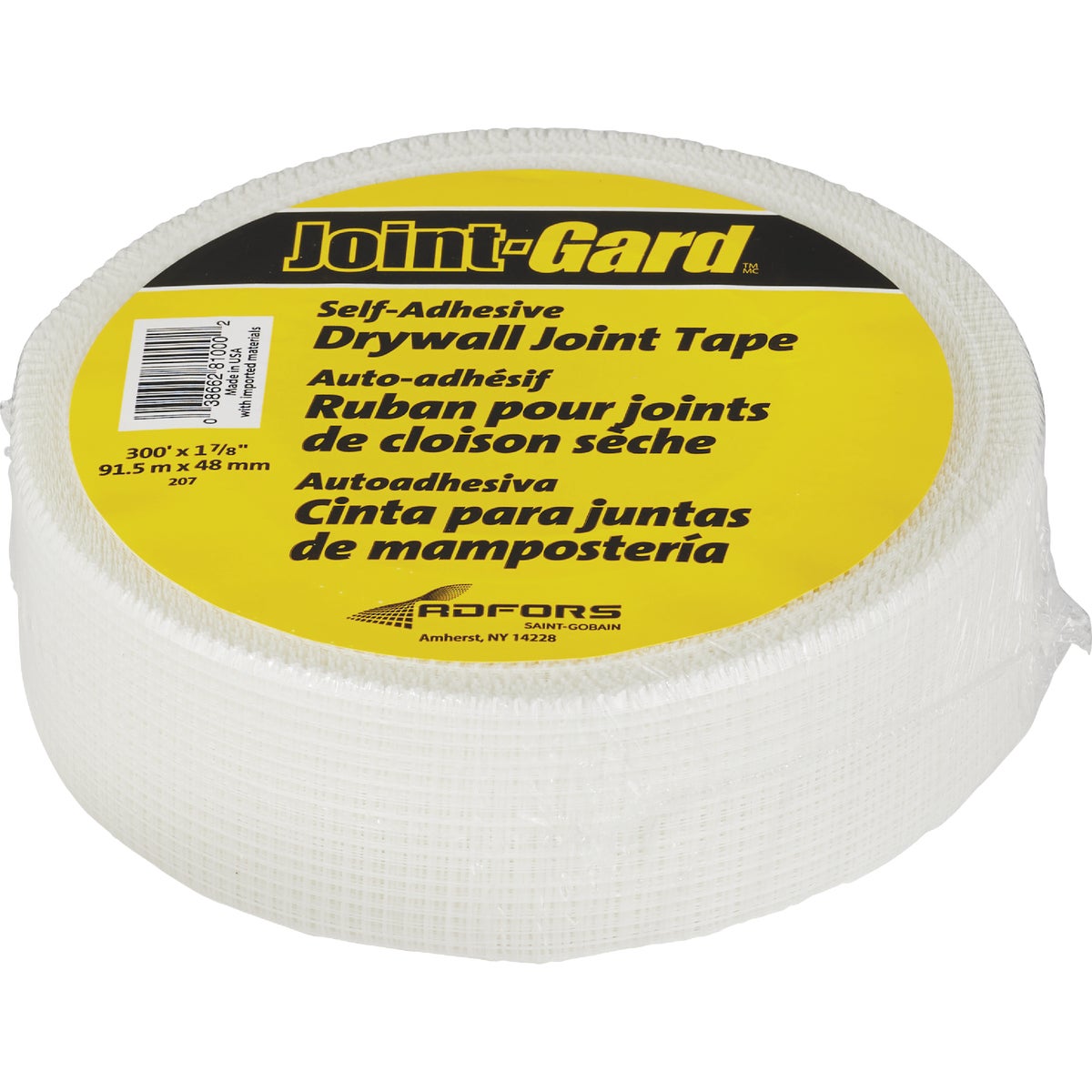 Joint-Gard 1-7/8 In. x 300 Ft. Self Adhesive Drywall Joint Tape