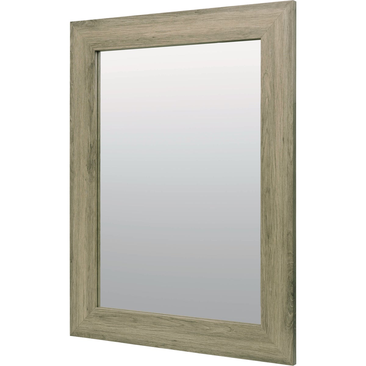 Zenna Home 20 In. x 26 In. Palomino Tan Framed Wall Mirror