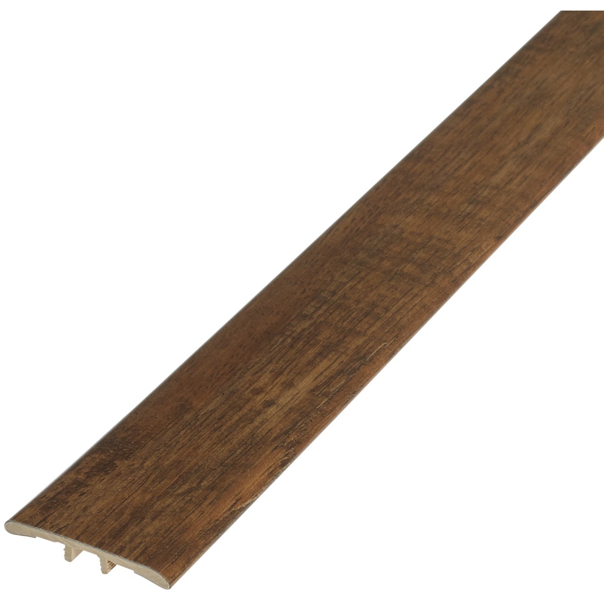Shaw Endura Smoky Oak 1-3/4 In. W x 94 In. L T Mold Vinyl Floor Plank Trim