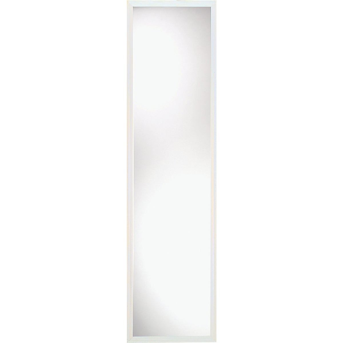 Home Decor Innovations Suave 13 In. x 49 In. White Plastic Door Mirror