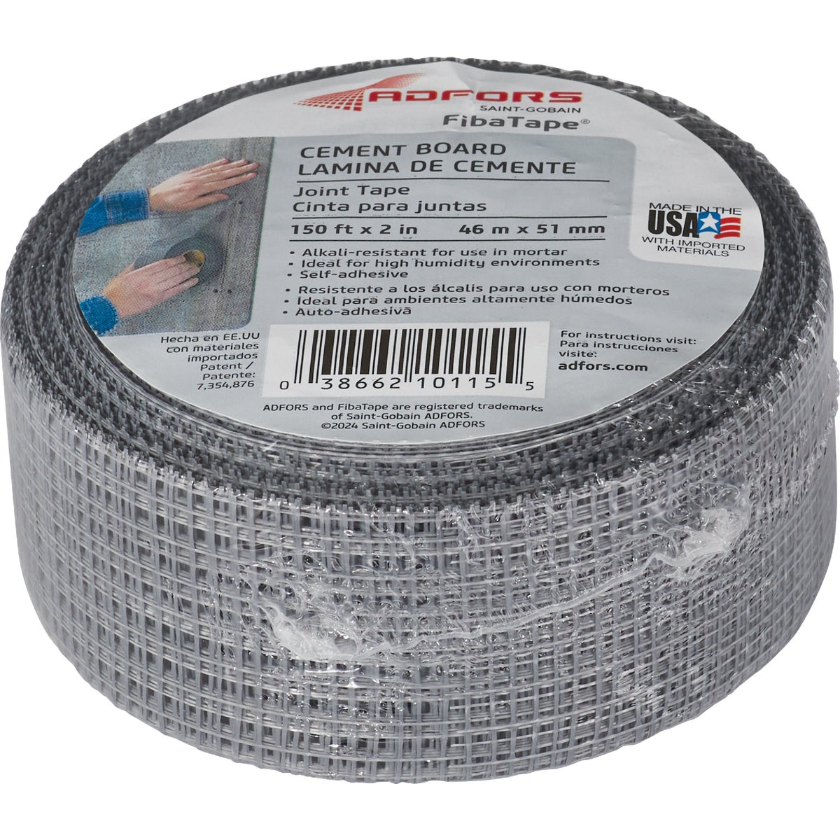 FibaTape 2 In. W. x 150 Ft. L. Cement Board Seaming Tape