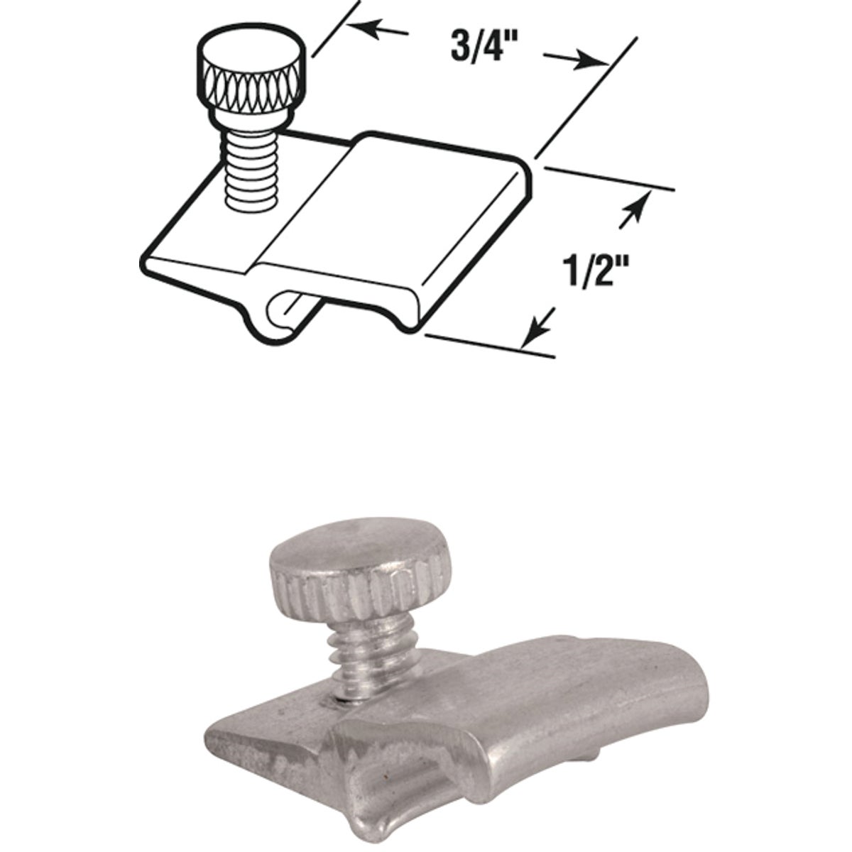 8PK SCREEN DOOR CLIP