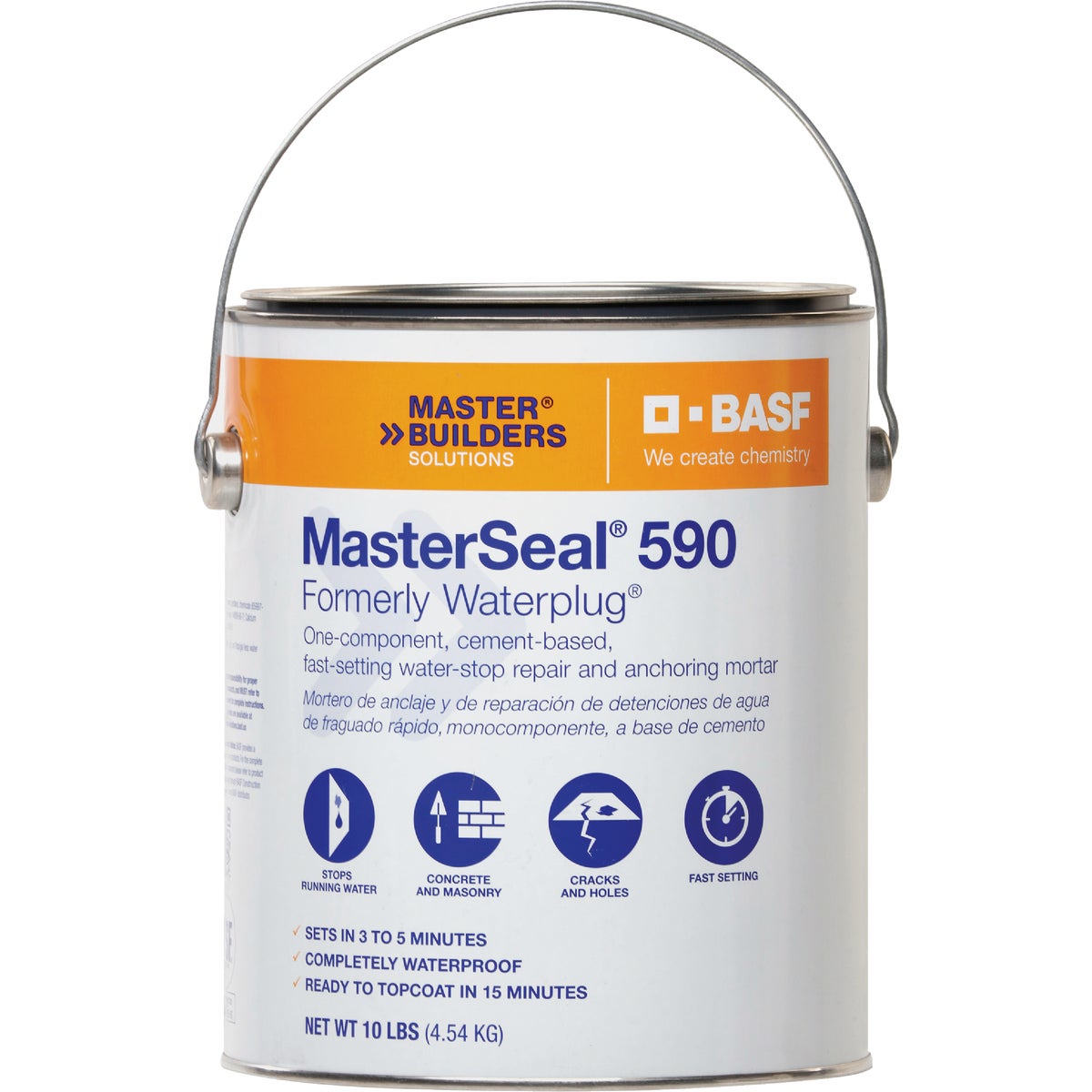 MasterSeal 590 10 Lb. Hydraulic Cement