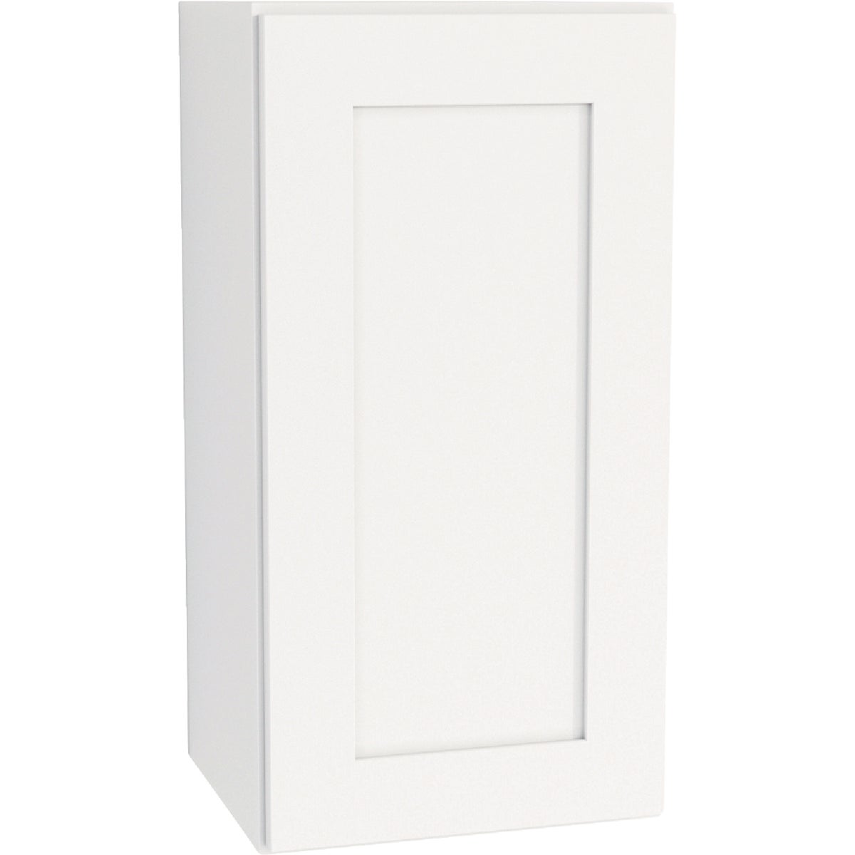 CraftMark Plymouth Shaker 15 In. W x 12 In. D x 30 In. H Ready To Assemble White Wall Kitchen Cabinet