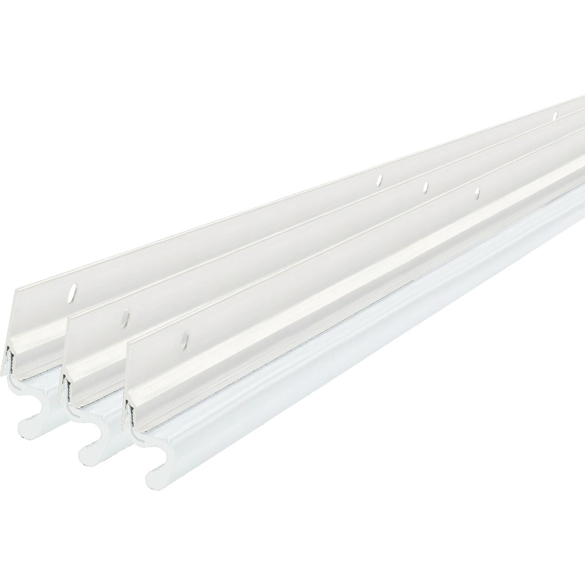 M-D 2 In. x 17 Ft. White Vinyl Clad Foam Door Stop