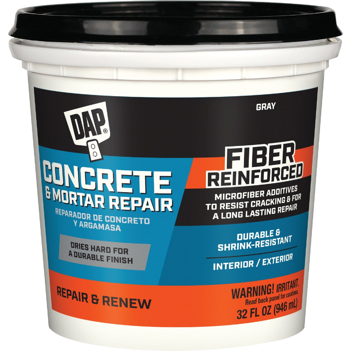 Dap Bondex 1 Qt Pre Mixed Gray Concrete Patch