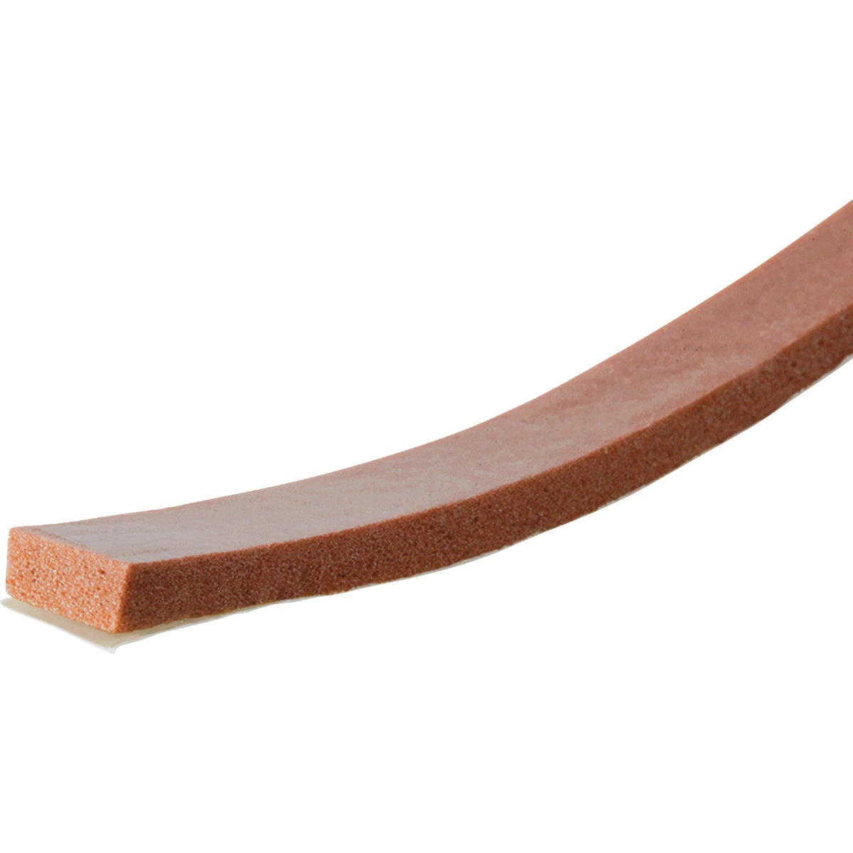 M-D 1/2" W x 1/4" T x 17' L Brown Foam Weatherstrip Tape