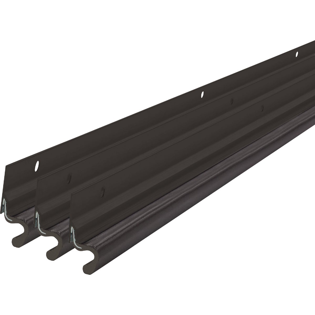 M-D 2 In. x 17 Ft. Bronze Vinyl Clad Foam Door Stop