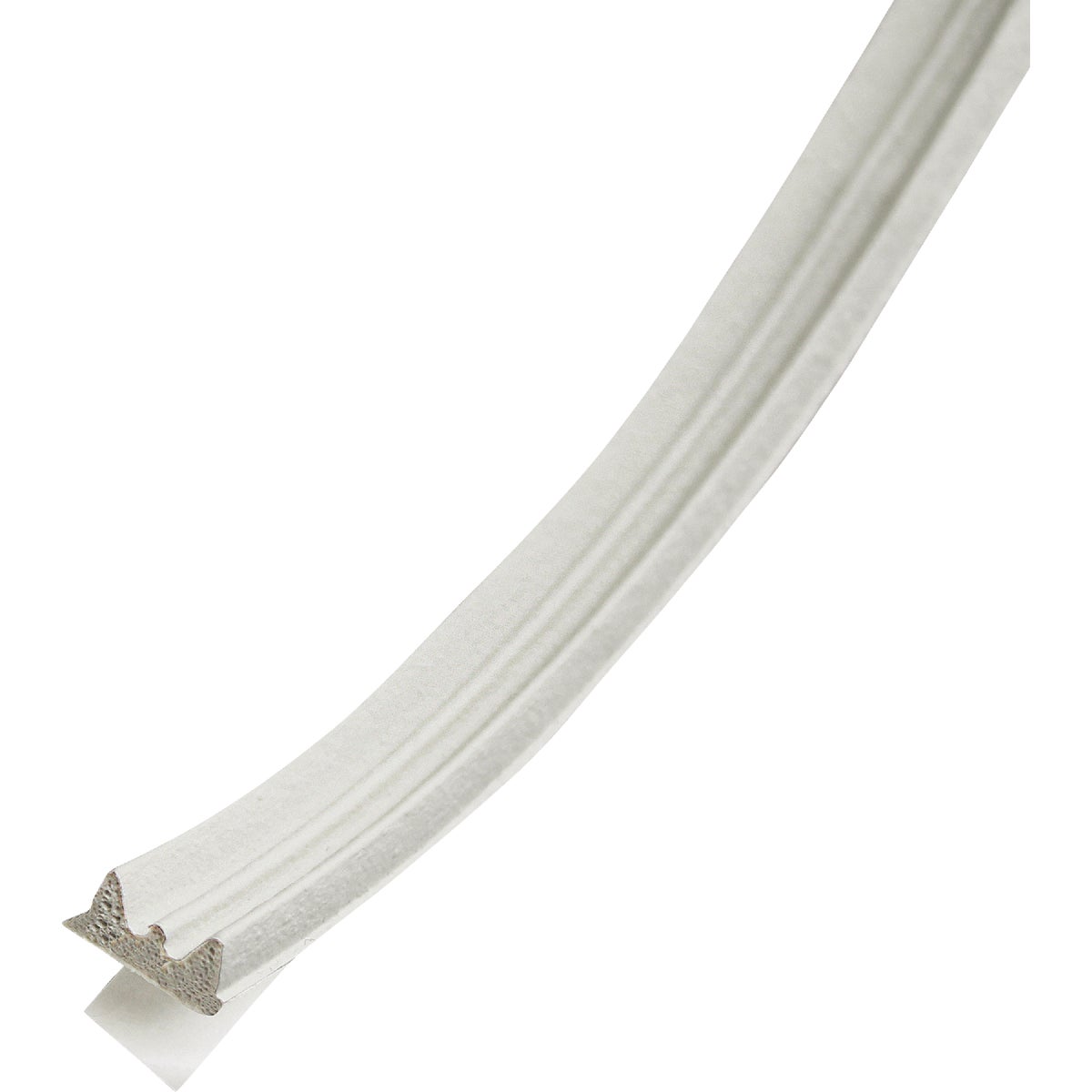 M-D Brown 17 Ft. x 3/8 In. Extreme Temp Small Gap Rubber Weatherstrip, White