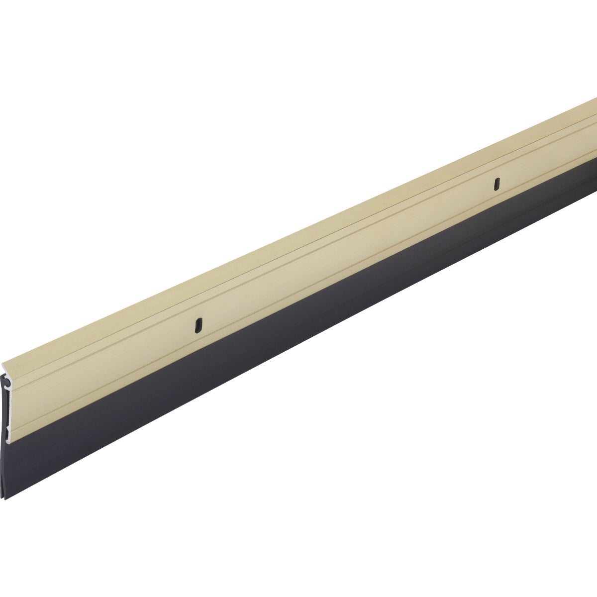 M-D 2 In. W. x 36 In. L. Brite Gold Heavy-Duty Aluminum And Vinyl Door Sweep
