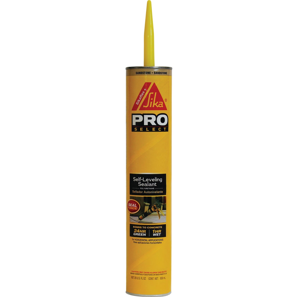 Sikaflex + Self-Leveling Sealant 29 Oz. Sandstone Concrete Sealant