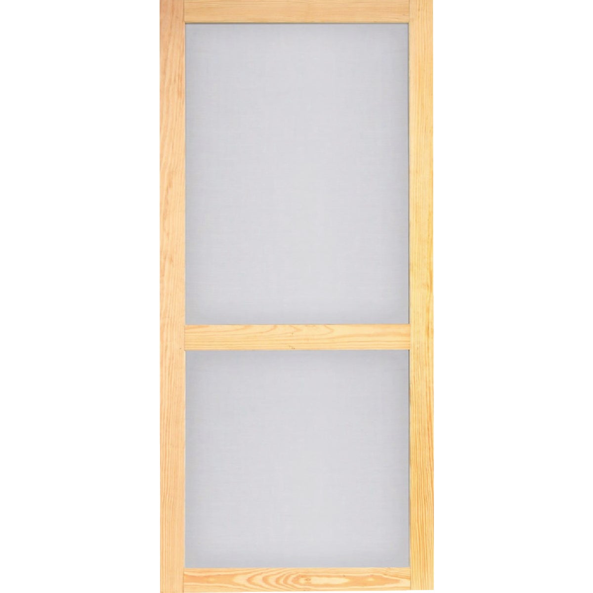 Screen Tight Woodcraft 32 In. W x 80 In. H x 1 In. Thick Natural Wood Screen Door