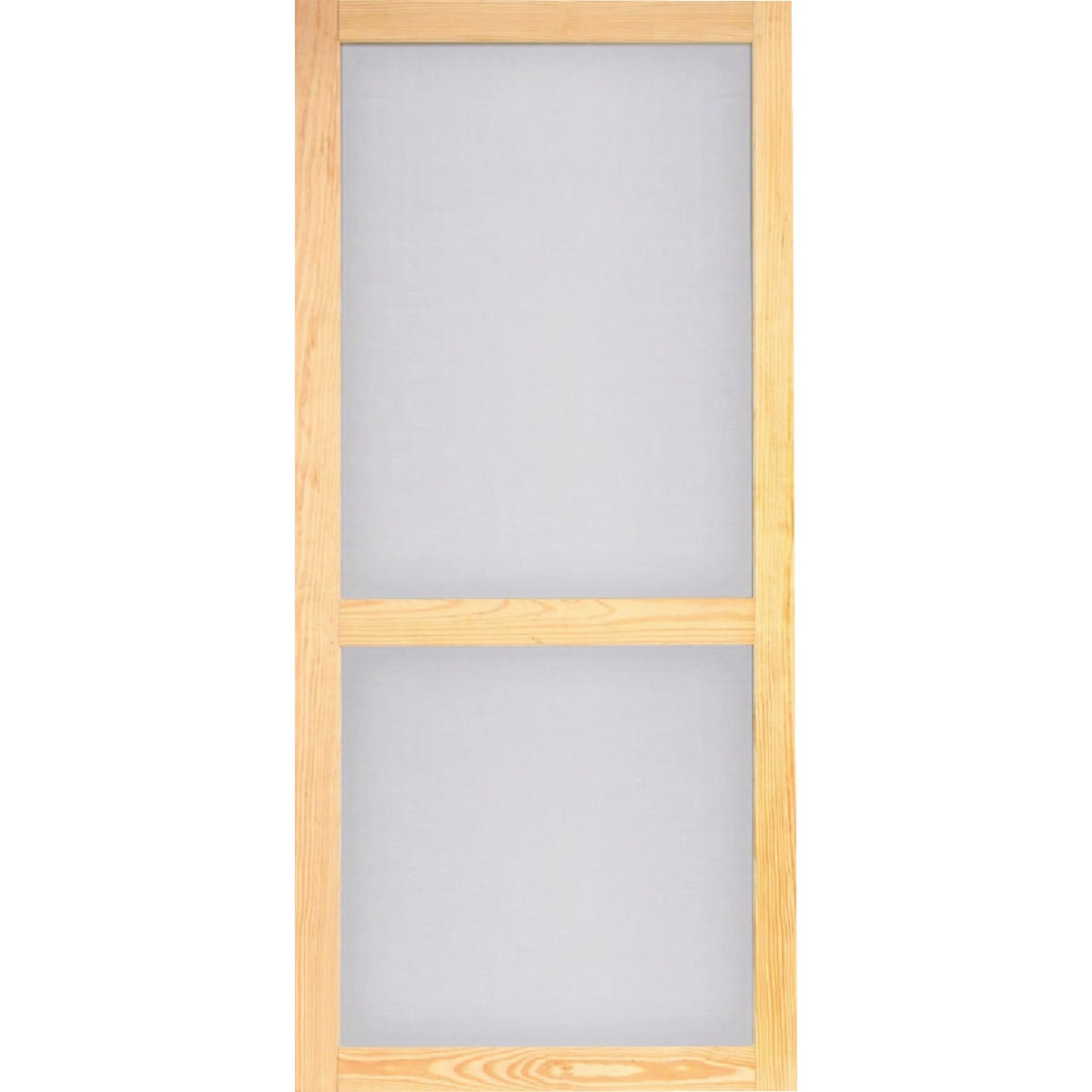 Screen Tight Woodcraft 36 In. W x 80 In. H x 1 In. Thick Natural Wood Screen Door