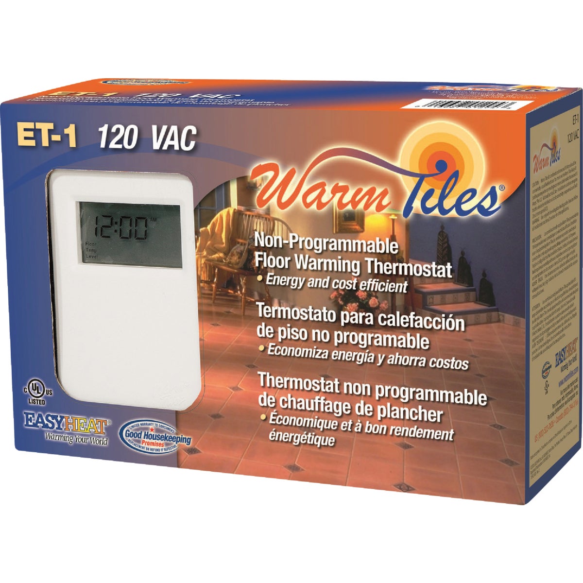 Easy Heat 120V or 240V Thermostat