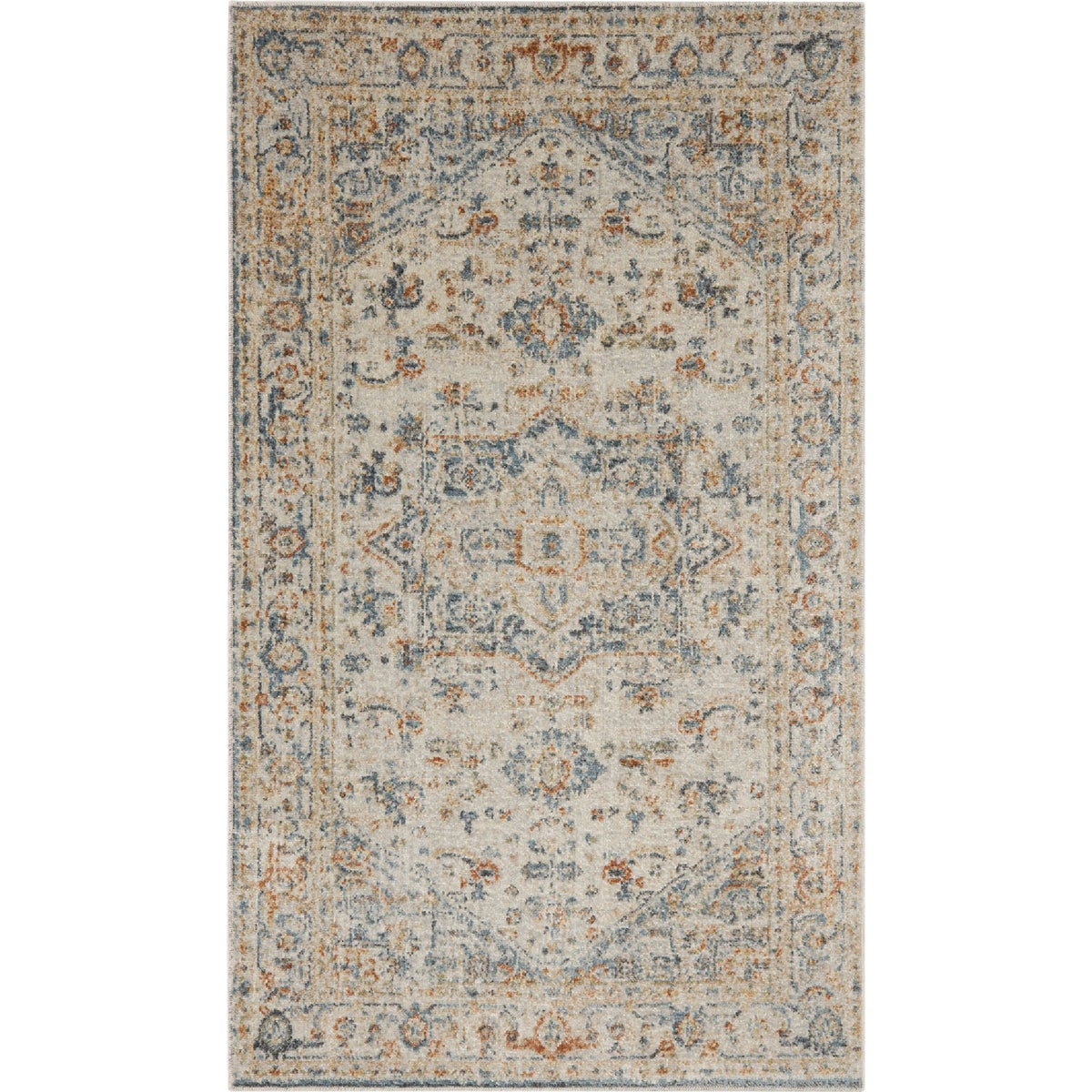 Mohawk Home Gatehouse Cream 24 In. x 96 In. Runner