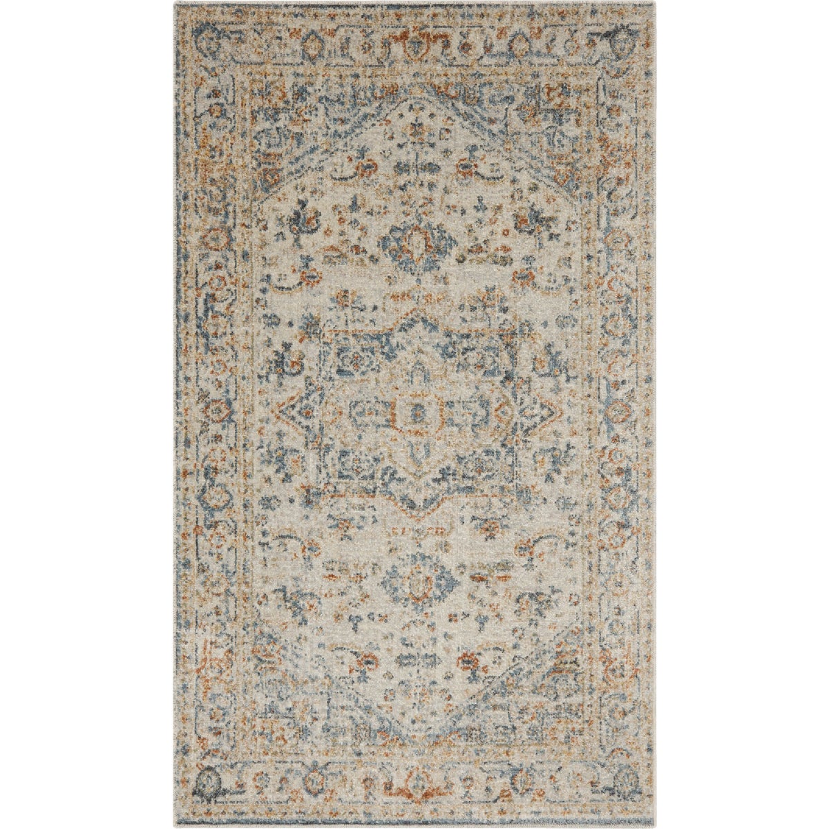 Mohawk Home Gatehouse Cream 63 In. x 96 In. Area Rug