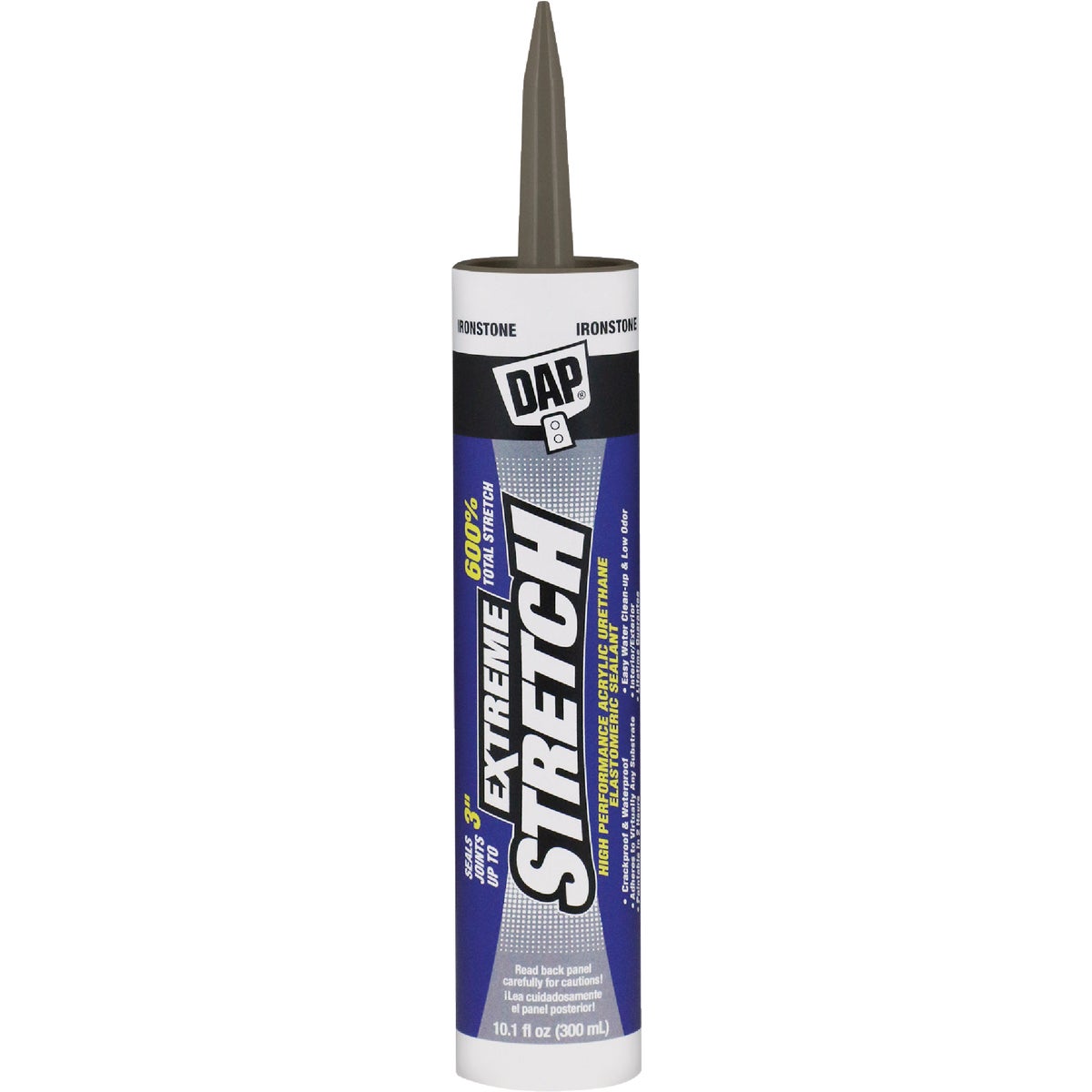 Dap Extreme Stretch 10.1 Oz. Iron Stone Acrylic Urethane Premium Elastomeric Sealant