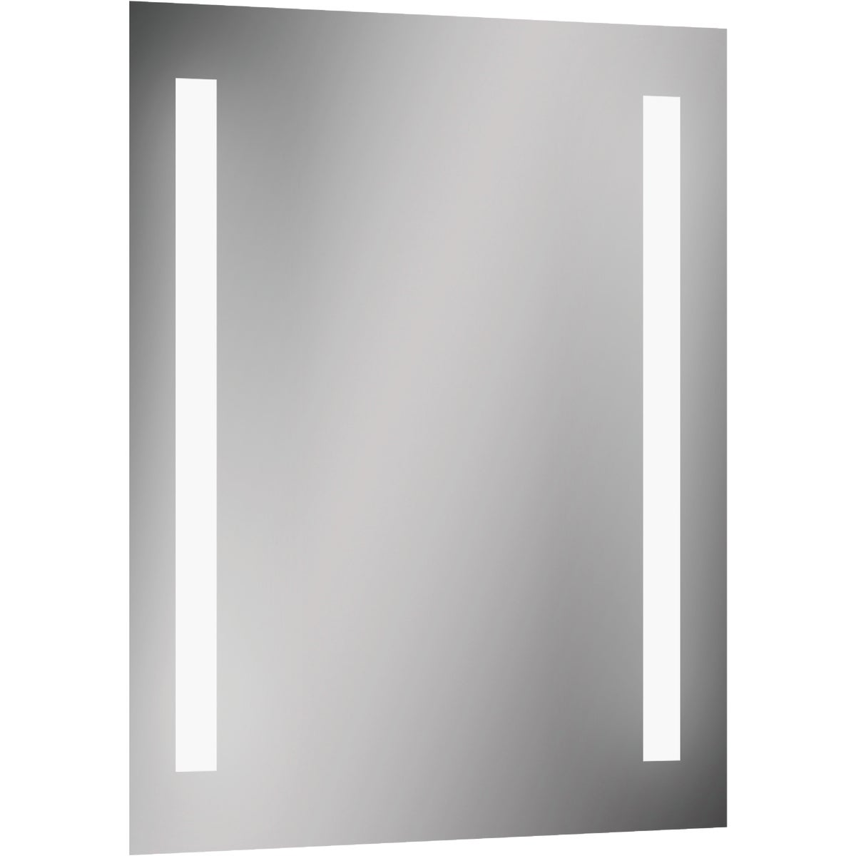 Lighted Impressions Maxx Frameless 20 In. W x 27-3/4 In. H Vanity Mirror with Two LED Light Strips