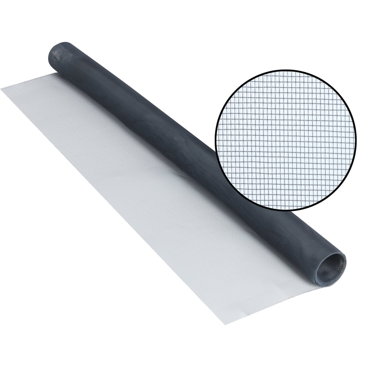 Phifer 30 In. x 84 In. Charcoal Aluminum Screen Ready Rolls