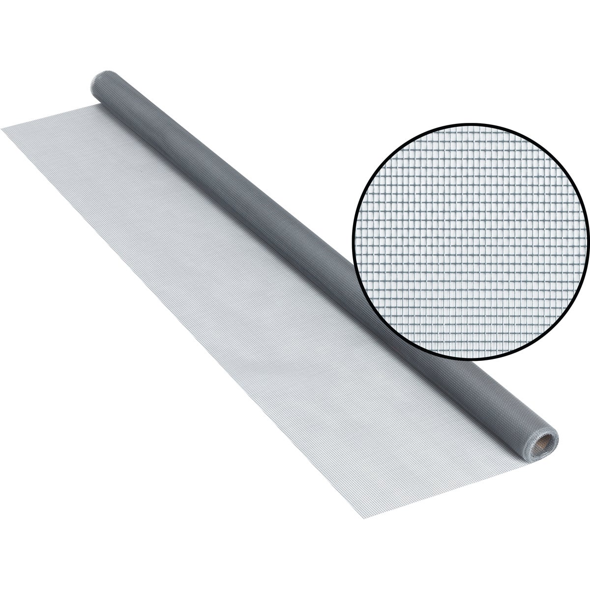 Phifer 30 In. x 84 In. Gray Fiberglass Screen Cloth Ready Rolls