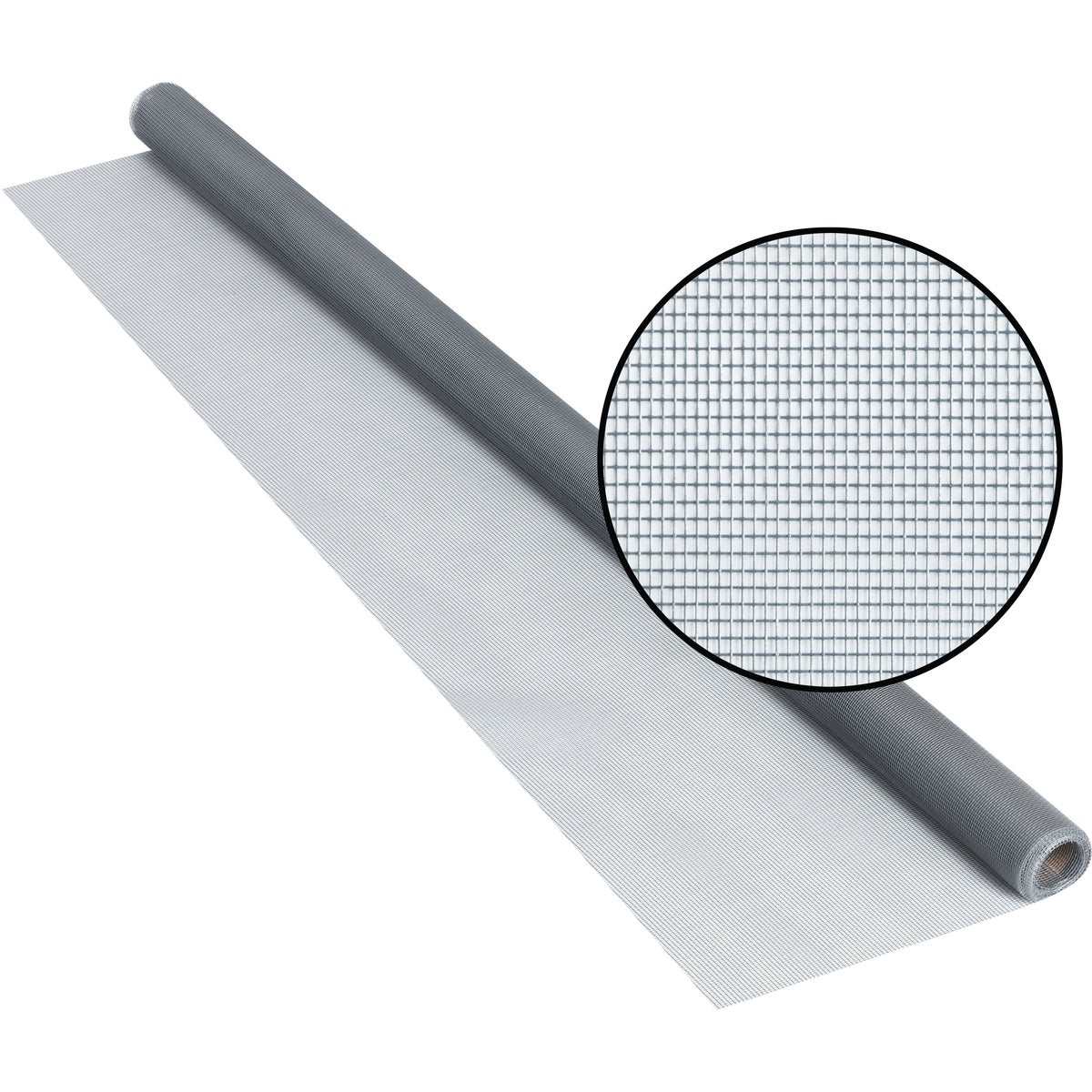 Phifer 36 In. x 84 In. Gray Fiberglass Screen Cloth Ready Rolls