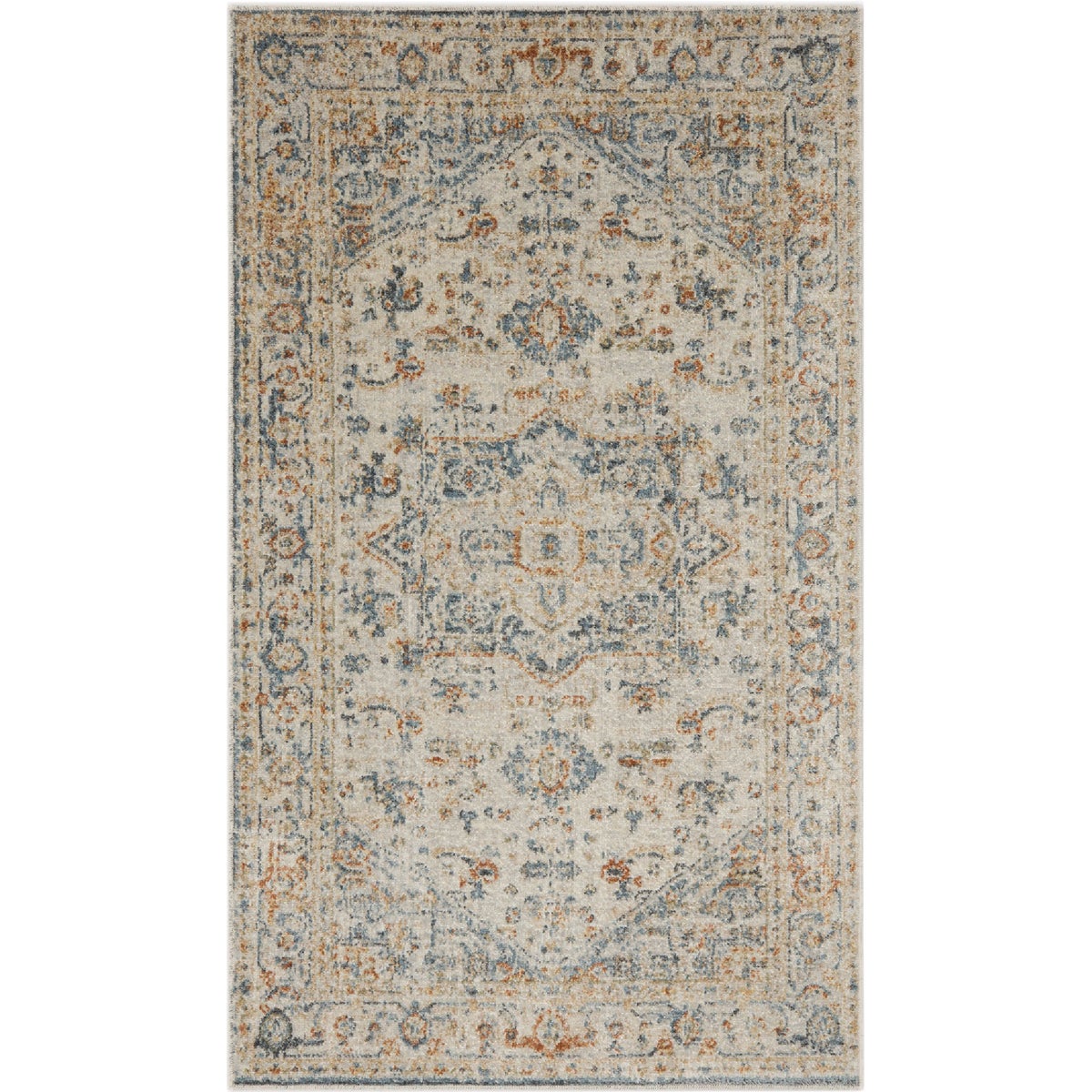 Mohawk Home Gatehouse Cream 94 In. x 120 In. Area Rug
