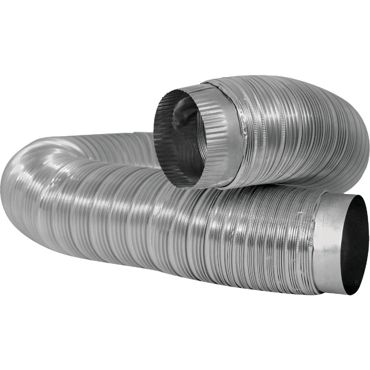 Dundas Jafine 4 In. x 6 Ft. Aluminum Semi-Rigid Dryer Duct with Collar