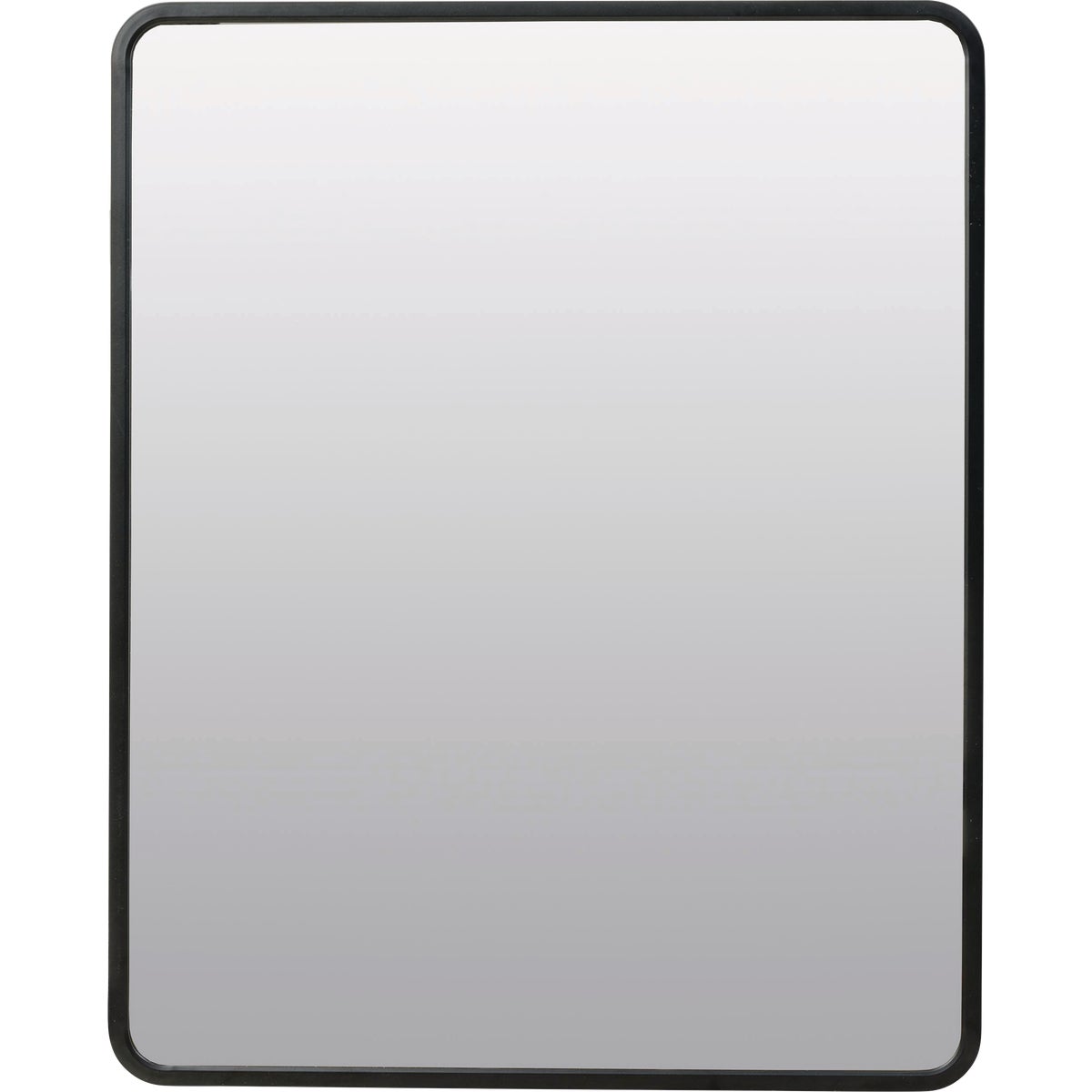 Zenna Home Designer Series Black 24 In. W x 30 In. H x 5 In. D Single Mirror Surface/Recess Mount Rectangle Medicine Cabinet