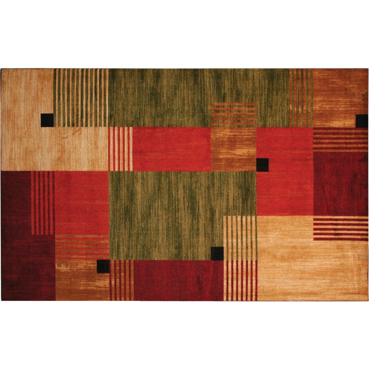 Mohawk Home Alliance Multi-Color 2 Ft. 6 In. x 3 Ft. 10 In. Accent Rug