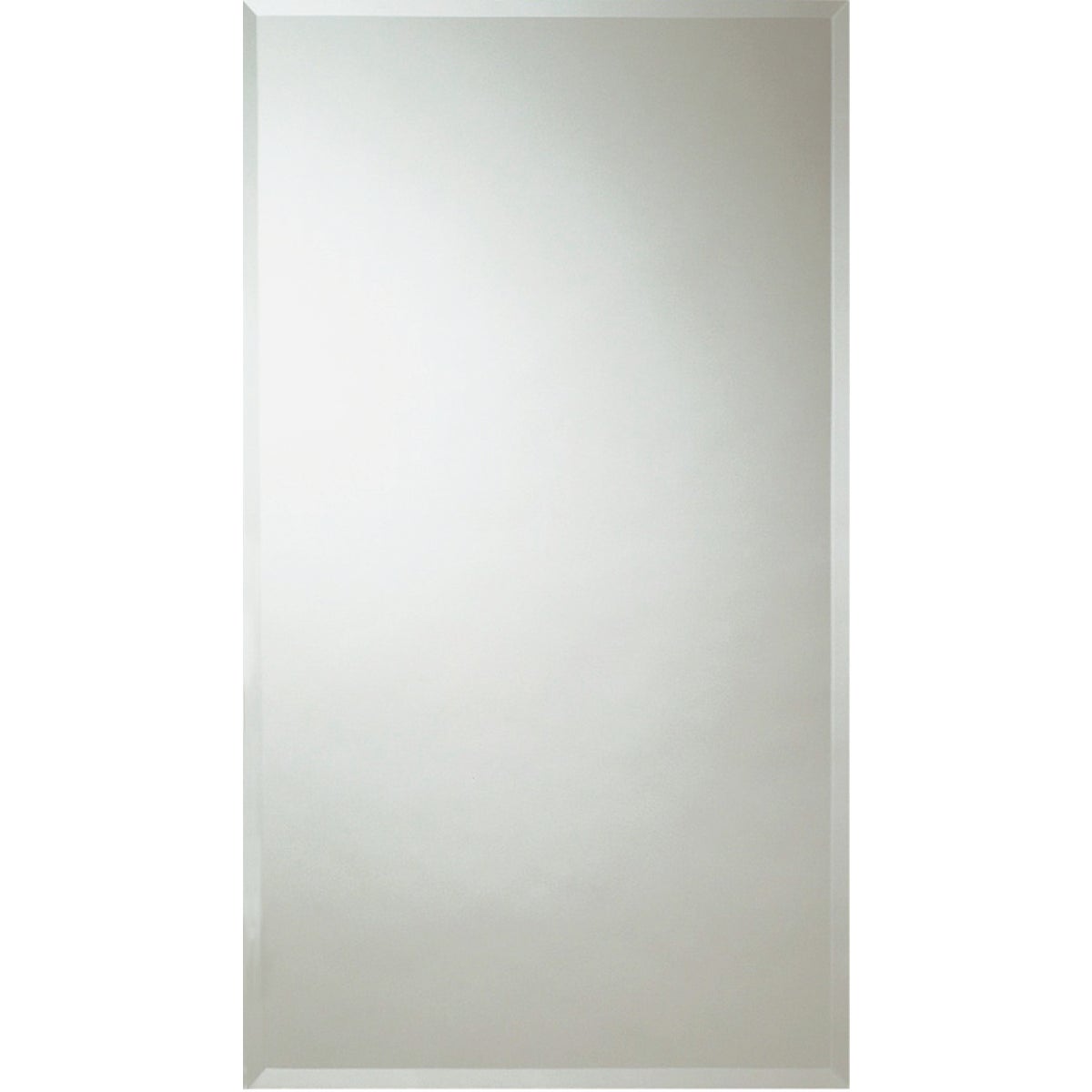Erias Home Design 30 In. W. x 48 In. H. Frameless Beveled Edge Wall Mirror