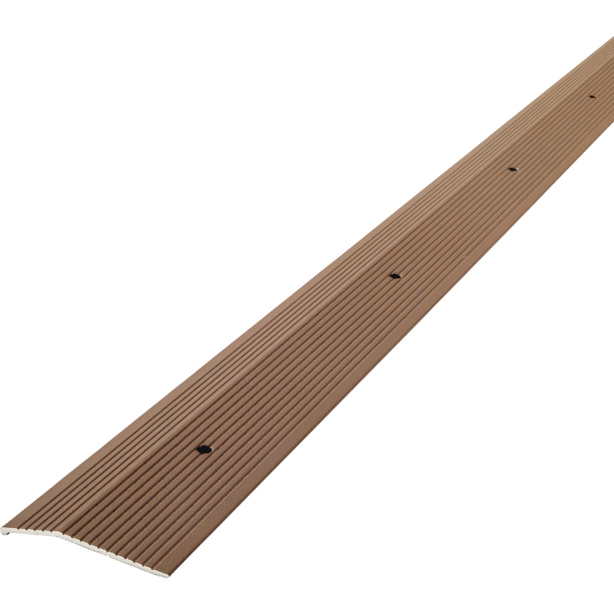 M-D Spice Fluted 2 In. x 36 In. Aluminum Carpet Trim