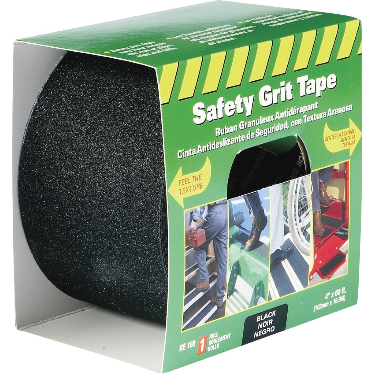 4″X60′ BLK SFT GRIT TAPE