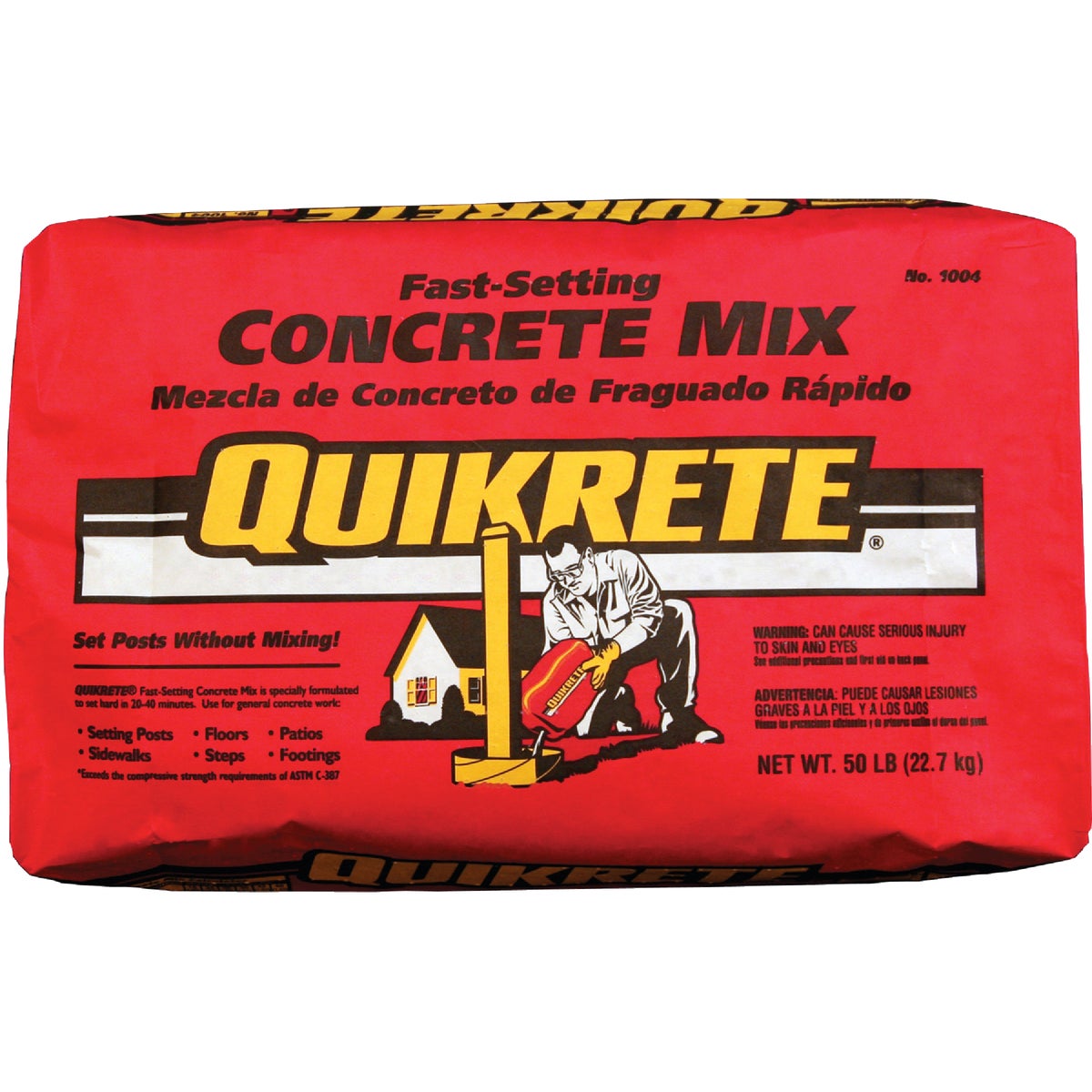 Quikrete Fast-Set 50 Lb. Concrete Mix