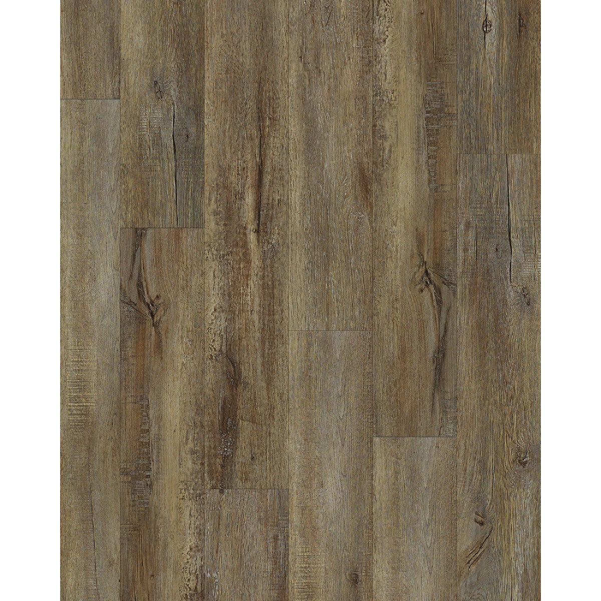 Floorte Pro Impact 306C Modeled Oak 7 In. W x 48 In. L Vinyl Rigid Core Floor Plank (27.74 Sq. Ft./Case)
