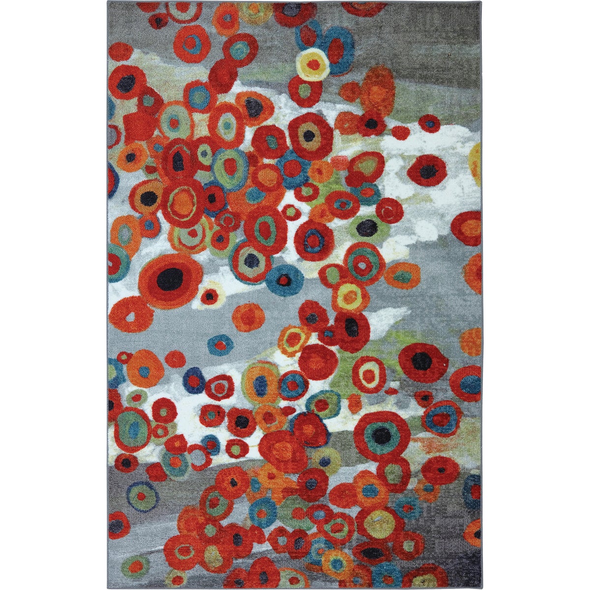 30X46 TOSSED FLORAL RUG