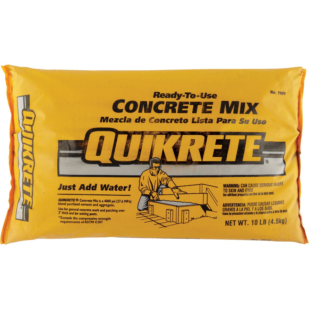 Quikrete 10 Lb. Ready to Use Concrete Mix