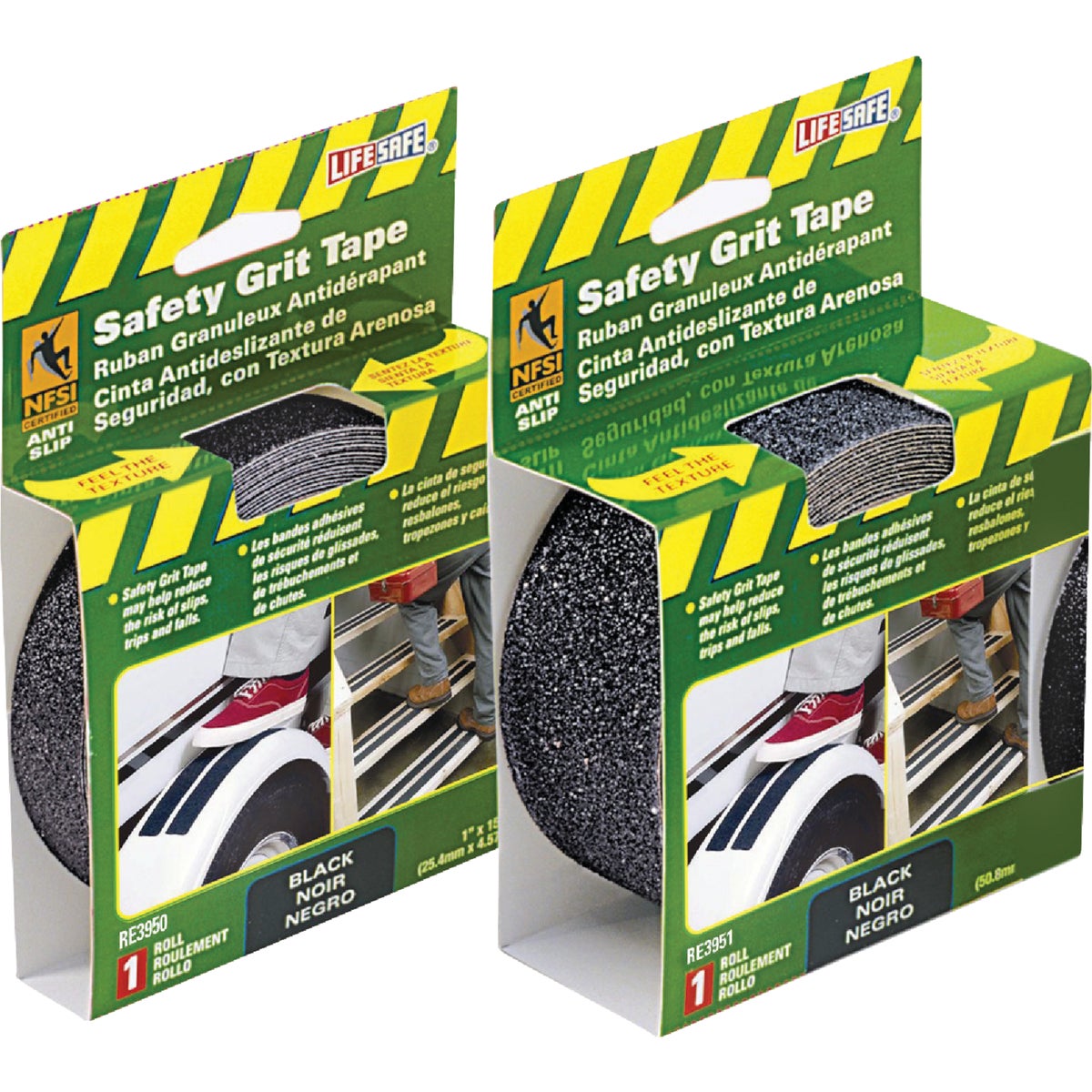 1″X15′ BLK SFT GRIT TAPE